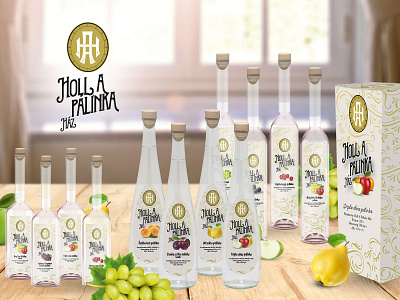 Holl A Pálinka branding and packaging design