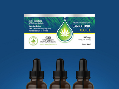 Cannatonix CBD Label