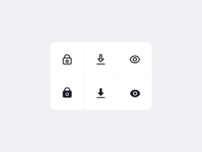 Icon Set | Apollo Up 🔥 animation icon icon set iconography icons illustration line icons ui