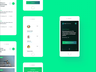 Mobile version animation daily ui green interface mobile mobile ui product design responsive ui uidesign uiux website