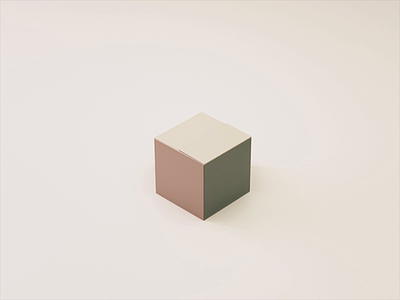 delivery party 3d animation box c4d delivery gif isometric loop motion party