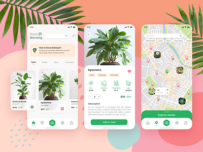 PlantX mobile app design (on process)