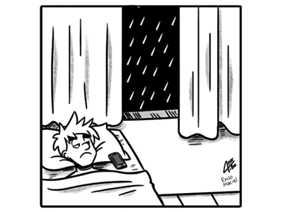 Rain phone rain sleep