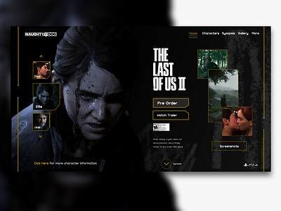 The Last Of Us | Web Design