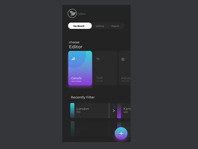 Edteo - Mobile UI app design mobile mobile app ui uidesign ux uxdesign