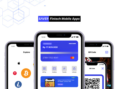 Saver | Mobile App app design branding design figma fintech graphic design mobile banking mobile design product design ui ui design uiux ux ux design