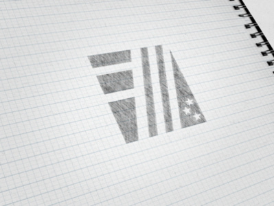 F finance brand design font design icon logo sketch