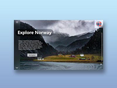 Explore Norway adobe adobe photoshop norway travel xd