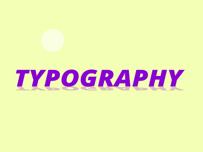 Simplicity typeface :)