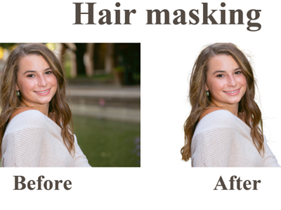 Do Photoshop hair masking