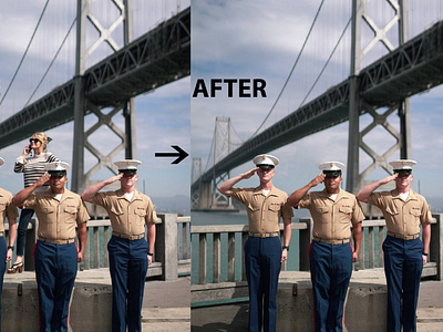 Unwanted remove object from your photo