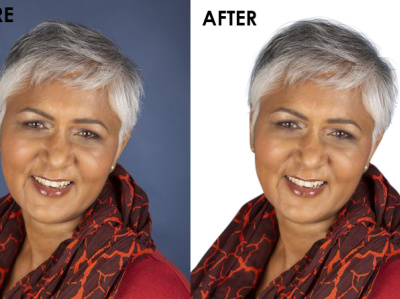 Photoshop hair masking