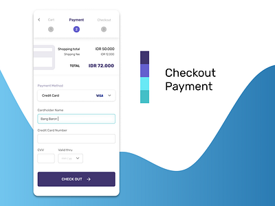 DailyUI  2    Credit Card Checkout