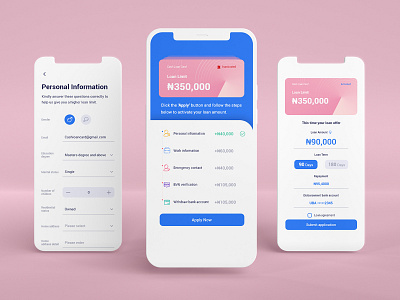 Loan APP for Nigeria-UI app ui