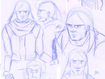 Chronicles of the Blade Sketches