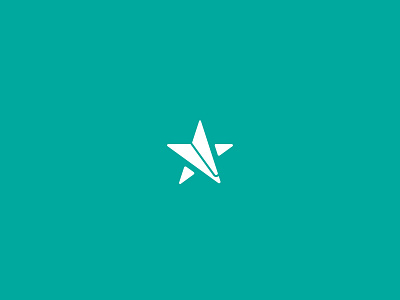 Star + Papper Plane by Jada Akbal on Dribbble