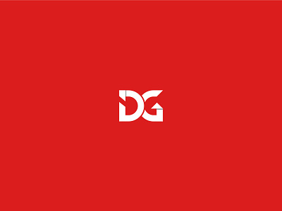 DG branding color design illustration letter lettermark logo vector
