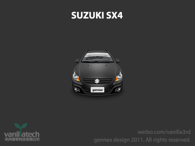 SX4 Icon 114 Black black car icons