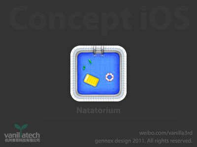 Natatorium app icons iphone