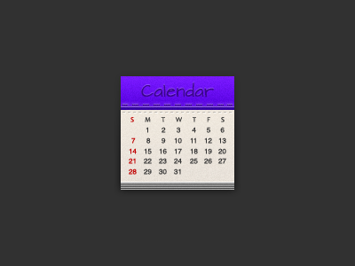 Calendar calendar icon