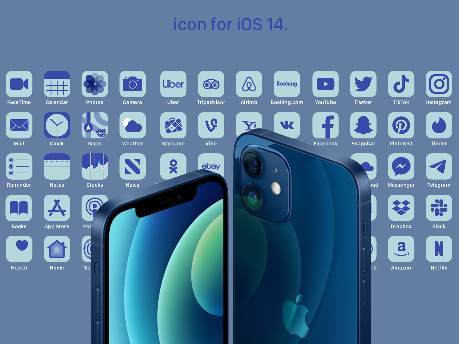 icon iOS 14 — blue by GOOOD on Dribbble