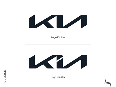 Logo KN Car — KIA Car branding design goood graphic design huy illustration logo