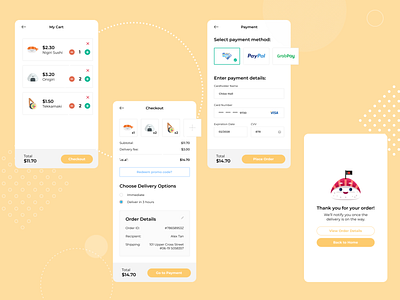 Daily UI #002 - Checkout checkout dailyui food delivery sushi