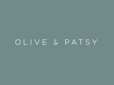 Olive & Patsy branding design graphic design logo