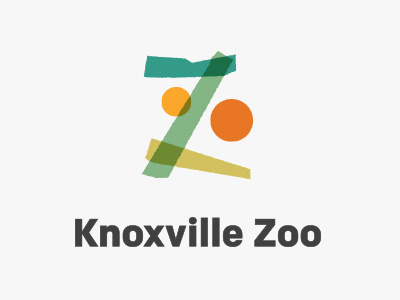 Knoxville Zoo branding design graphic design knoxville logo zoo