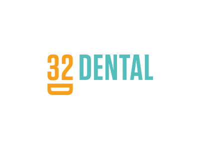 32dental - 1 branding dentist design graphic design identity logo