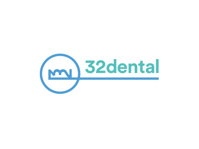 32dental - 2 branding dentist design graphic design identity logo