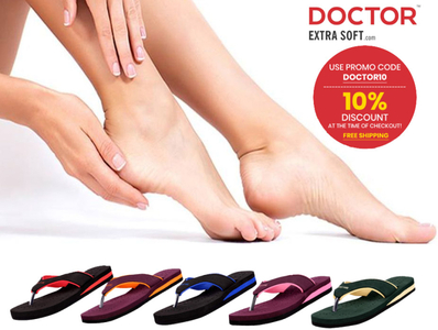 doctor extra soft slippers for women