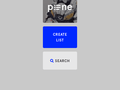 Thinking about a new Piiine menu animation island ui menu drop down animation gif