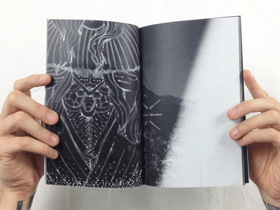 Inside Spread book design drawing illustration original pity sex zine