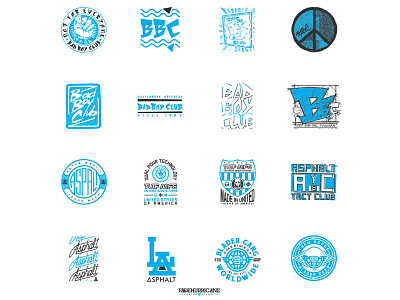 Logo Development “2015 – 2017” badge branding icon lettering logo type