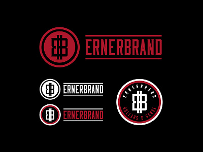 Erner Brand badge branding icon identity illustration lettering logo type typography