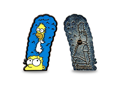 D’Oh Sorry Marge Lapel Pin homer illustration lapel pin lapelpins logo marge meme memes pin simpsons