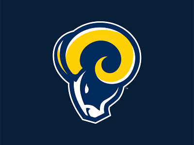 Pinterest  La rams football, Sports design inspiration, Los angeles rams  logo