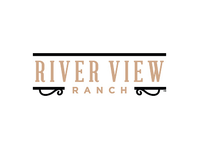 RIVER VIEW RANCH - OFFICIAL LOGO events landscape ogden ranch utah wedding