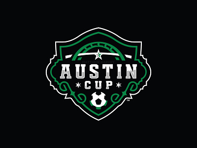 AUSTIN CUP - OFFICIAL LOGO branding cups identity design logos matt harvey soccer