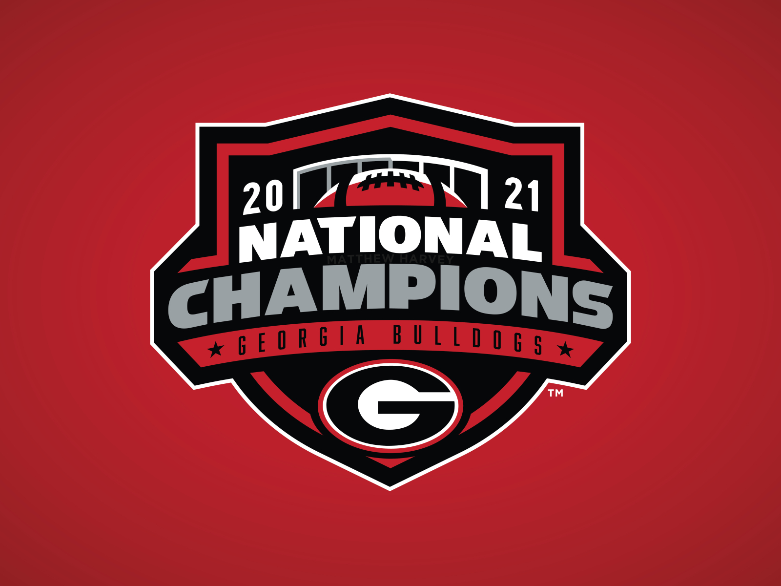 GEORGIA BULLDOGS - 2021 NATIONAL CHAMPIONS - Logo Concept by Matthew ...