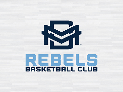 AAU DMV REBELS BASKETBALL CLUB LOGO aau basketball basketball branding club dc design matt harvey washington dc