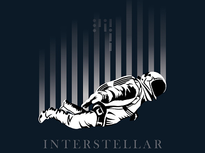 INTERSTELLAR - MOVIE POSTER awesome interstellar matt harvey movie mwhstudios space