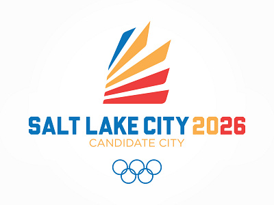 SALT LAKE CITY 2026 OLYMPICS - Logo Concept branding design logo matt harvey mwhstudios olympics slc utah