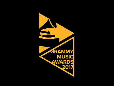 GRAMMY MUSIC AWARDS 2017 - Logo Concept awards branding grammys matt harvey music mwhstudios