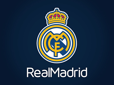 REAL MADRID - Logo Concept branding matt harvey mwhstudios real madrid ronaldo soccer uefa