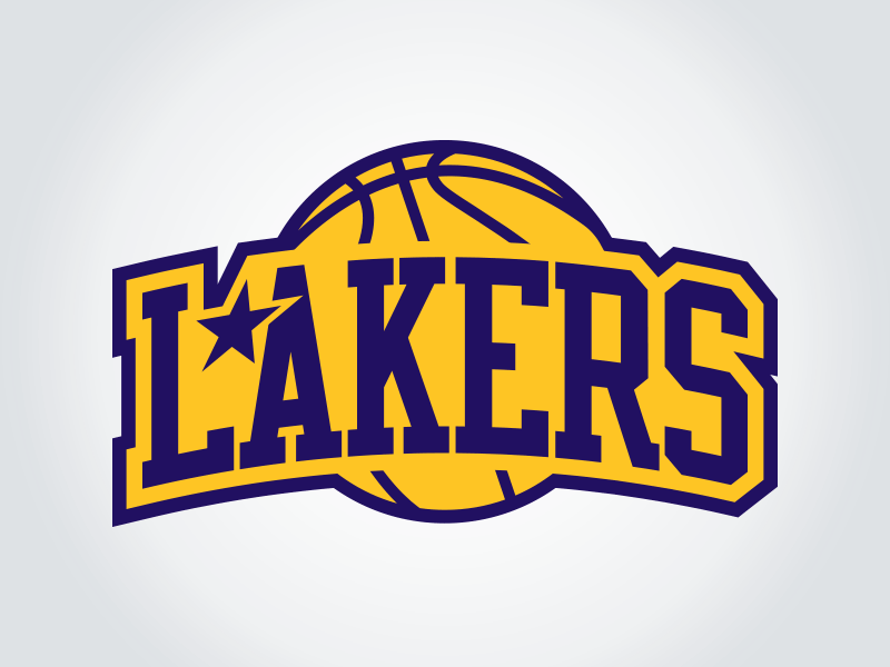 LOS ANGELES LAKERS - NEW LOGO CONCEPT basketball branding concepts design lakers logos los angeles matt harvey mwhstudios nba sports