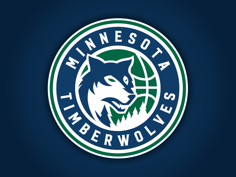 MINNESOTA TIMBERWOLVES - NEW LOGO CONCEPT branding logo matt harvey minnesota mwhstudios nba timberwolves