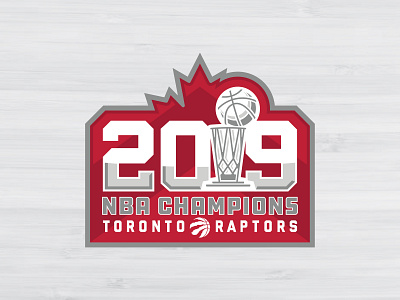 2019 NBA CHAMPIONS - TORONTO RAPTORS 2019 branding champions logo concepts nba nba finals toronto toronto raptors