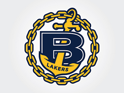 Bonneville High School Lakers - Updated Logo 2019 class design high school lakers logo utah